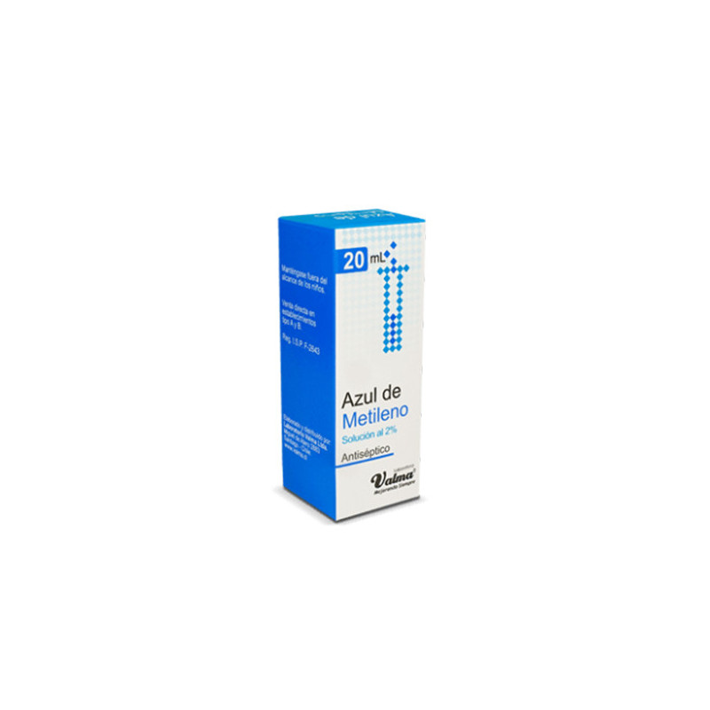 Azul de Metileno al 2% x 20 ml