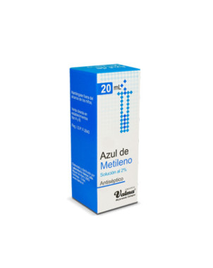 Azul de Metileno al 2% x 20 ml