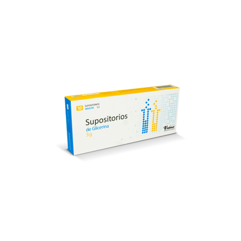 Supositorios Adulto de Glicerina 3 grs.