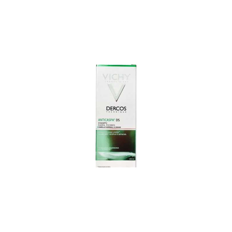 Vichy Champú Dercos Anticaspa Grasa 200 mL