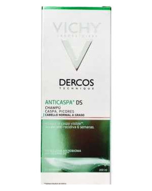 Vichy Champú Dercos Anticaspa Grasa 200 mL