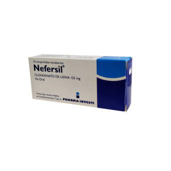 Nefersil 125 mg 10 comprimidos
