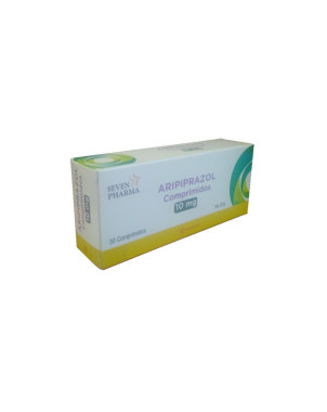 Aripiprazol 10 mg 30 comprimidos Seven Pharma