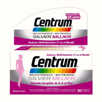 Centrum Silver Mujer 60 comprimidos