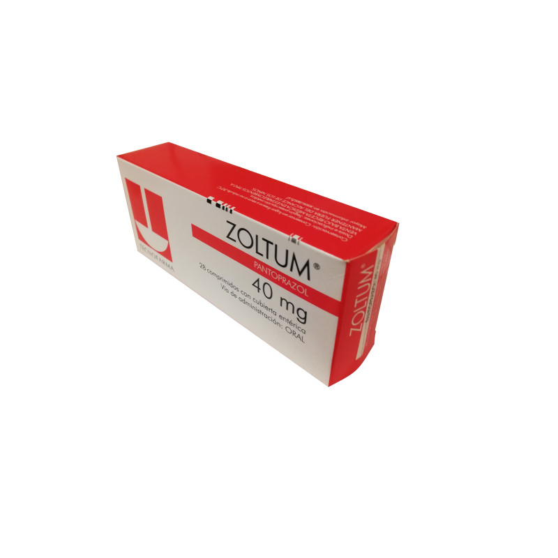 Zoltum 40 mg. 28 comp.   VENCE 08/2026   STOCK 1