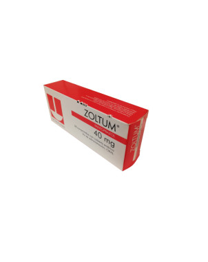 Zoltum 40 mg. 28 comp.   VENCE 08/2026   STOCK 1