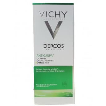 Dercos Champu Anticaspa Seca 200 Ml Vichy