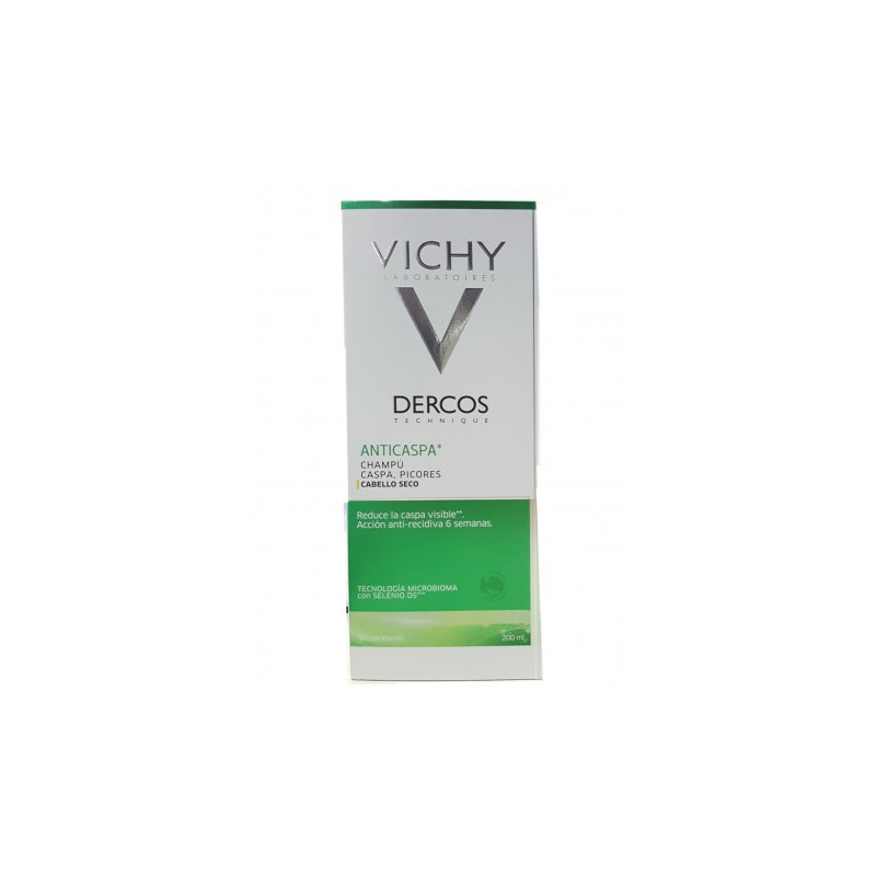 Dercos Champu Anticaspa Seca 200 Ml Vichy