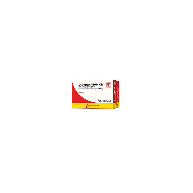 Glaupax XR 500 mg. 30 comp.