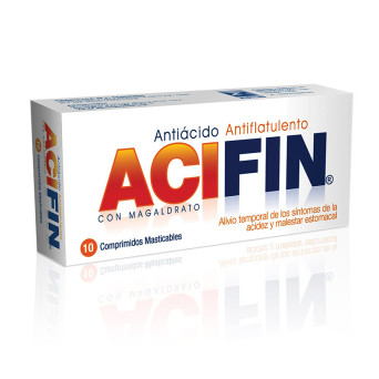 Acifin 10 Comprimidos Masticables