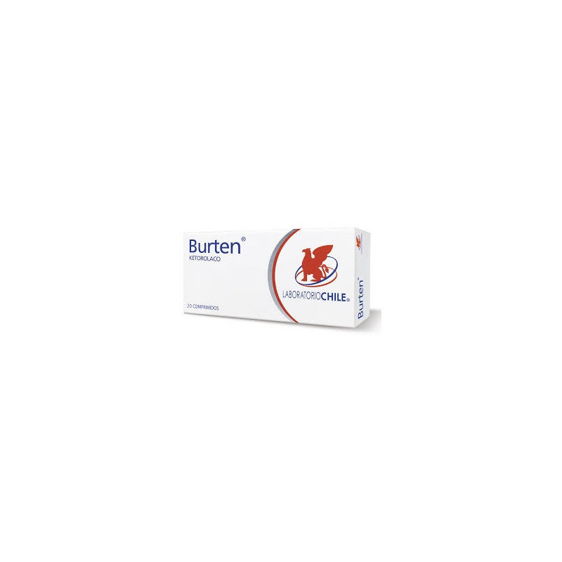 Burten SL 10 mg. 20 comprimidos