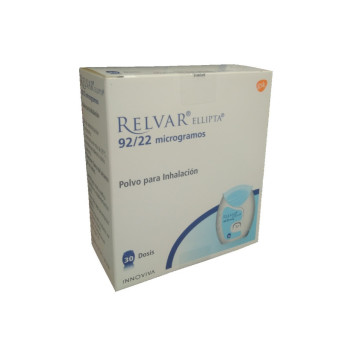 Relvar Ellipta 92/22 mcg x 30 dosis