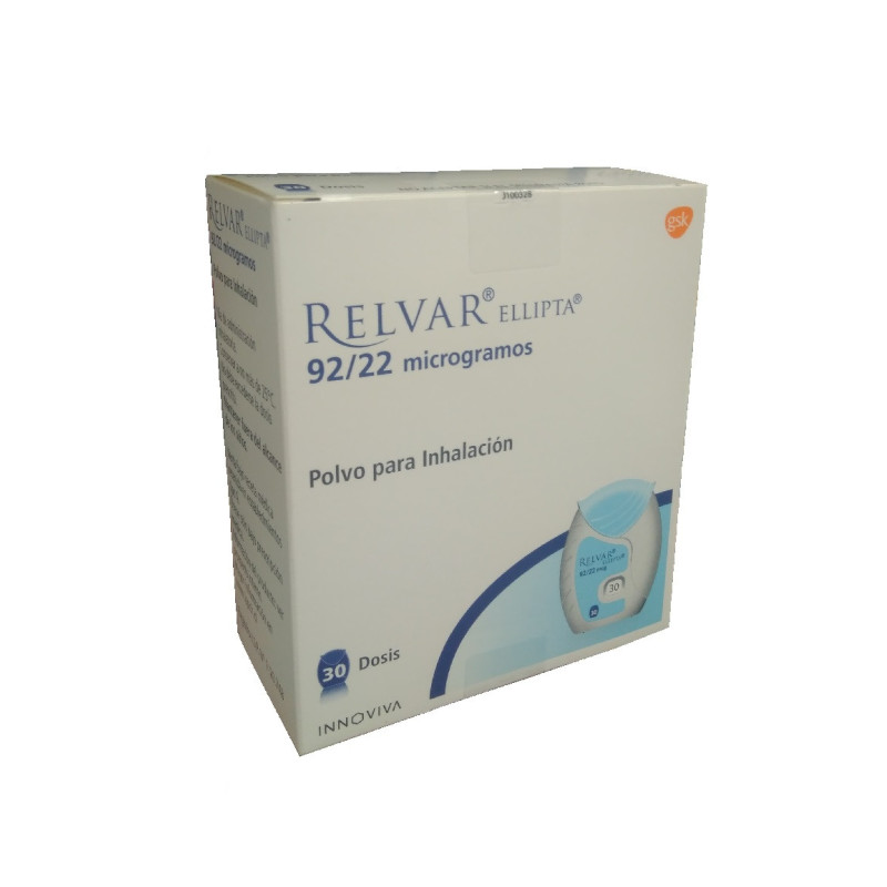 Relvar Ellipta 92/22 mcg x 30 dosis