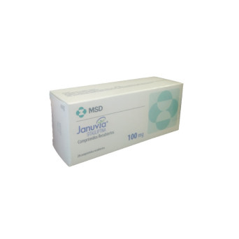 Januvia 100 Mg 28 Comp recubiertos