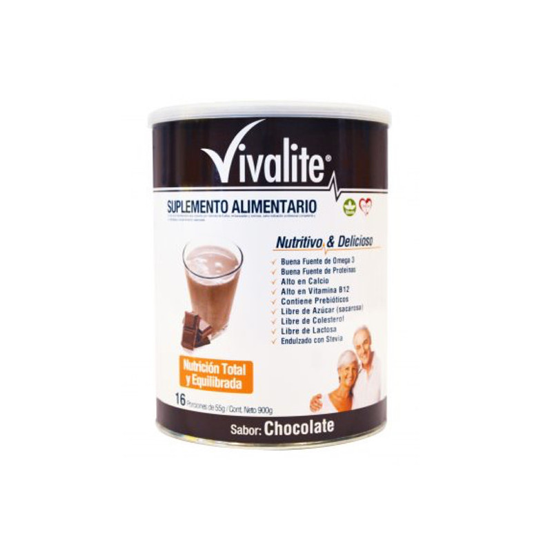 Vivalite Suplemento Sabor Chocolate 900 Gr