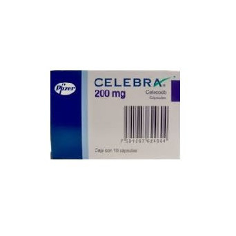 Celebra 200 mg. 10 cáps.