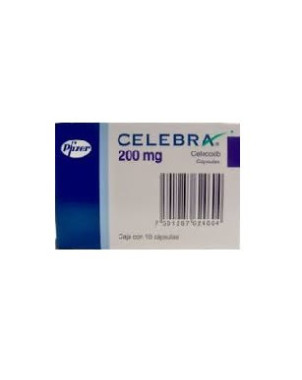 Celebra 200 mg. 10 cáps.