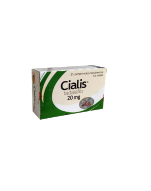 Cialis 20 mg 2 comprimidos