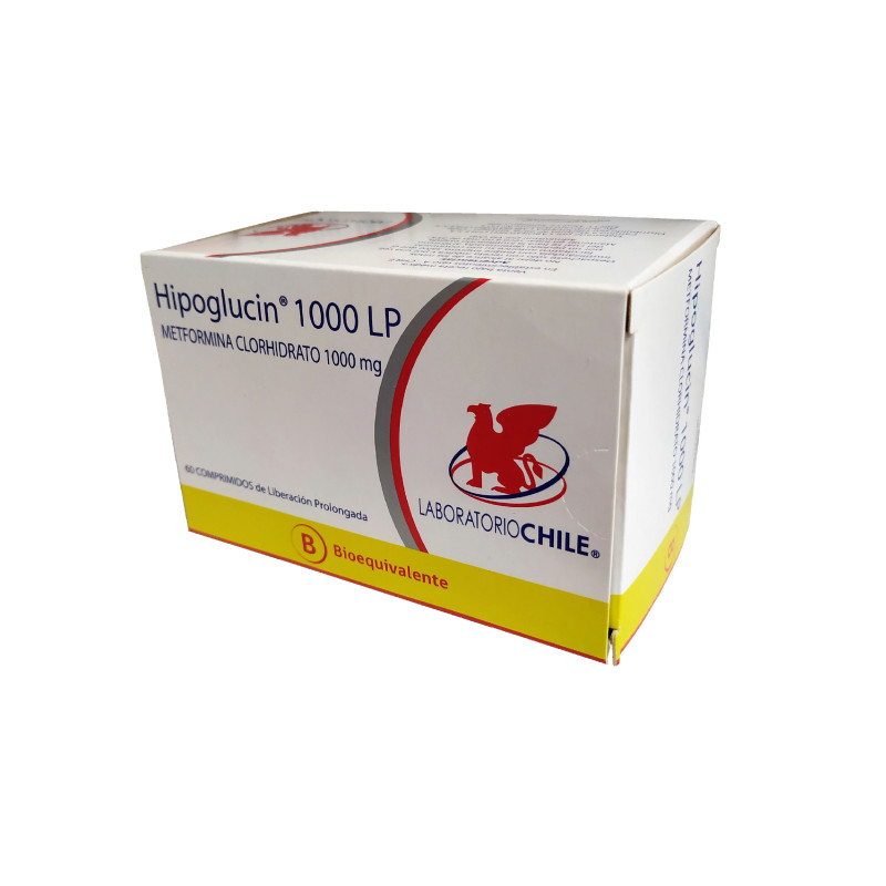 Hipoglucin 1000 LP 60 comprimidos