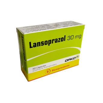 Lansoprazol 30 mg. 30 cáps. (Opko)