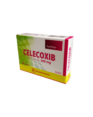 Celecoxib 200 mg. 10 cáps