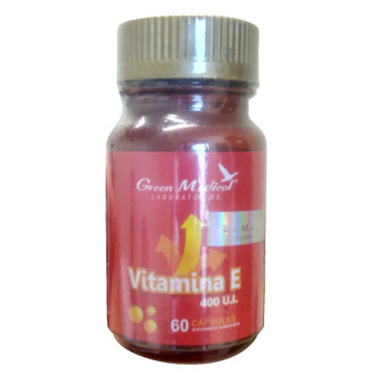 Vitamina E 400 UI 60 Capsulas Green Medical