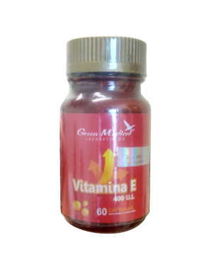 Vitamina E 400 UI 60 Capsulas Green Medical