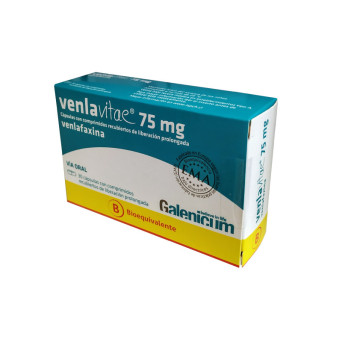 Venlavitae 75 mg 30 capsulas LP