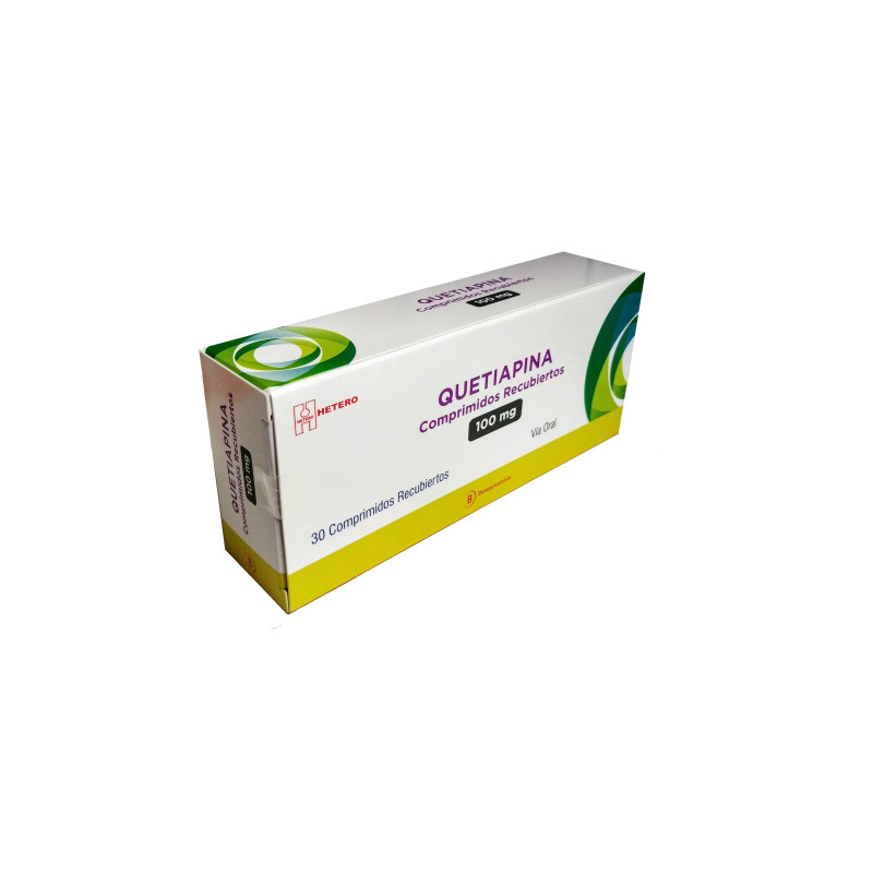 Quetiapina 100 Mg 30 Comp Lab Seven Pharma