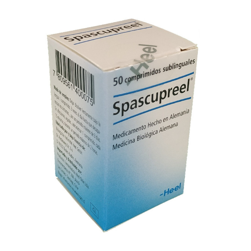 Spascupreel 50 comprimidos sublinguales
