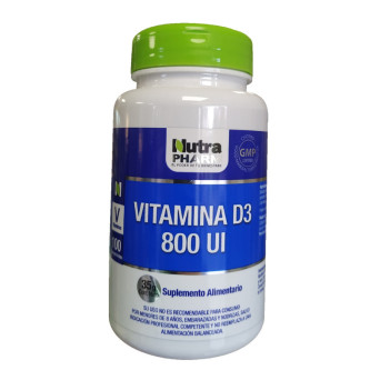 Vitamina D3 800 UI 100 comprimidos