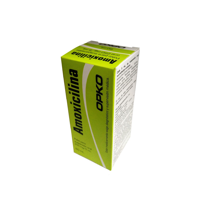 Amoxicilina 250mg/5ml x 60 ml