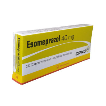 Esomeprazol 40 mg x 30 comprimidos Lab Opko