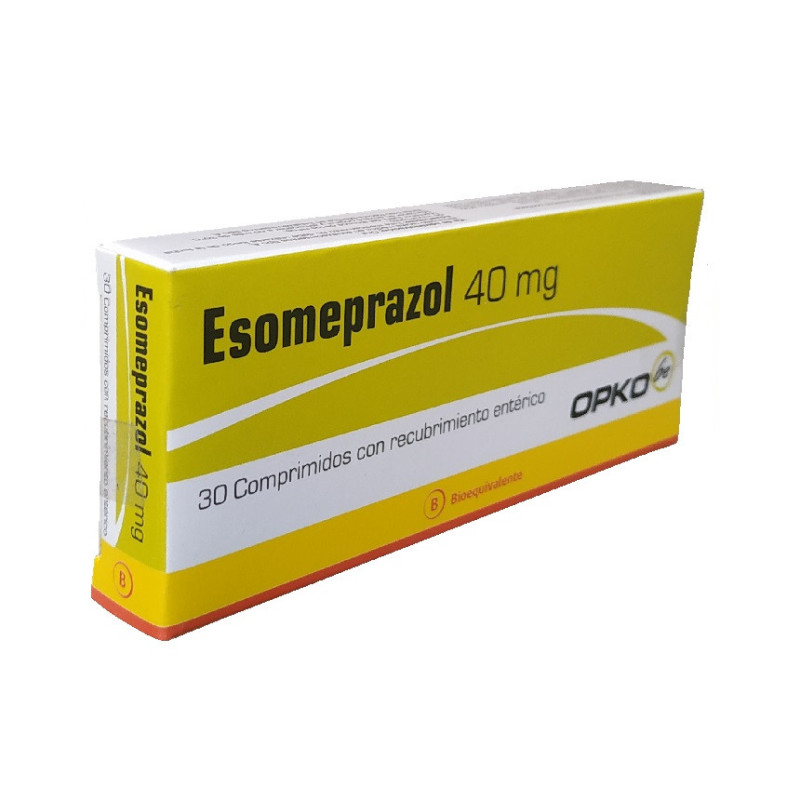 Esomeprazol 40 mg x 30 comprimidos Lab Opko