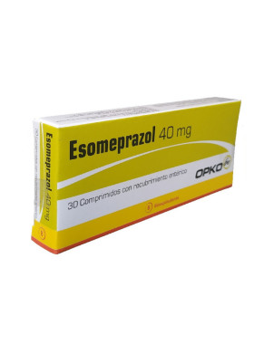 Esomeprazol 40 mg x 30 comprimidos Lab Opko