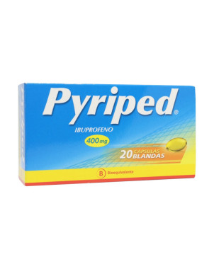 Pyriped 400 mg. 20 cáps. blandas
