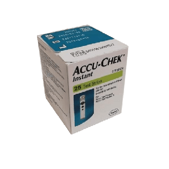 Accu-Chek Instant 25 Tiras Reactivas   VENCE 24/08/2026   STOCK 2