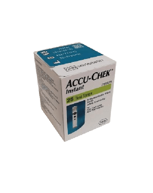 Accu-Chek Instant 25 Tiras Reactivas   VENCE 24/08/2026   STOCK 2