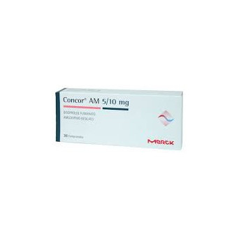 Concor AM 5/10 mg x 30 Comprimidos