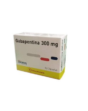 Gabapentina 300 mg x 30 capsulas
