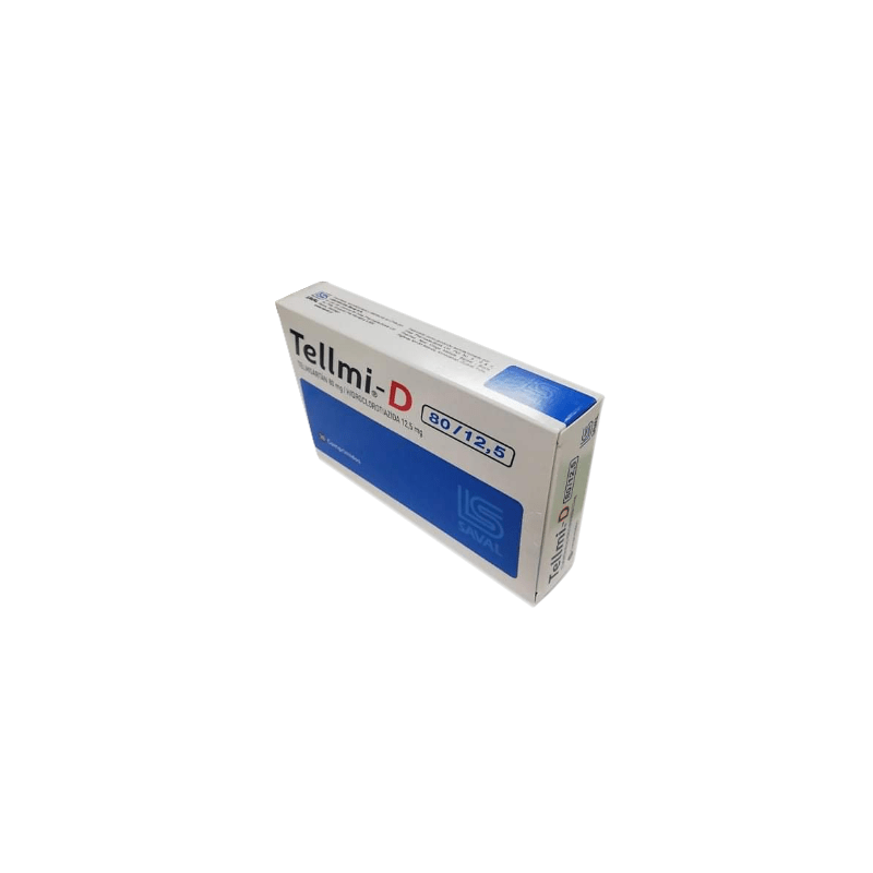Tellmi D 80/12.5 mg 30 comprimidos