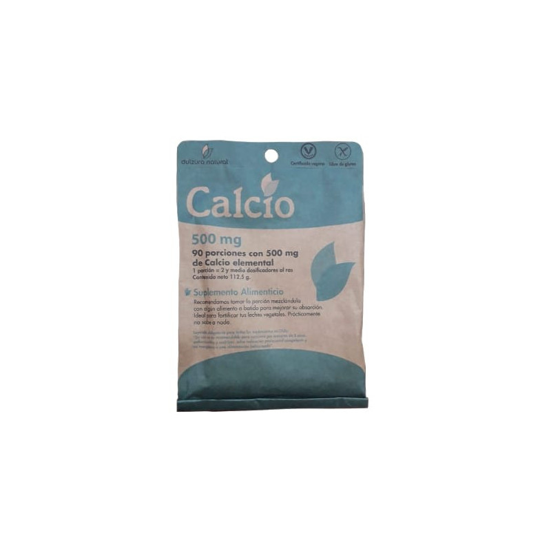 Calcio 500 mg 90 porciones Dulzura Natural