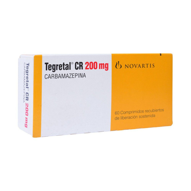 Tegretal CR 200 mg x 60 comprimidos