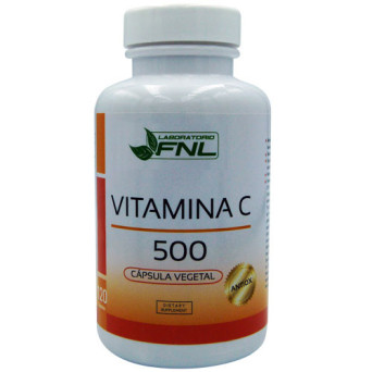 Vitamina C 500 mg 120 cápulas FNL