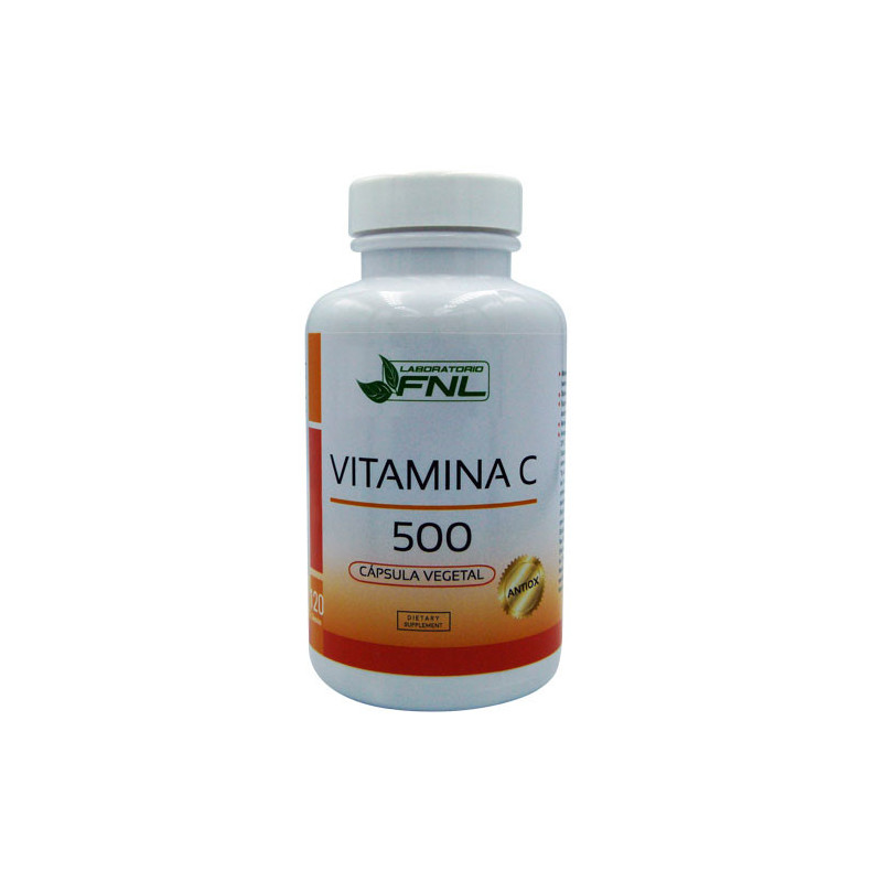 Vitamina C 500 mg 120 cápulas FNL