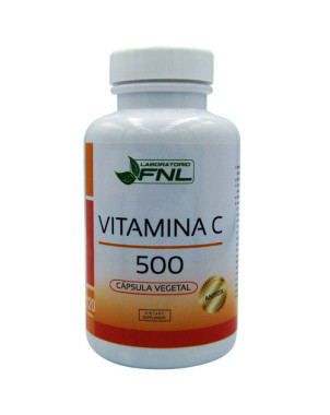 Vitamina C 500 mg 120 cápulas FNL