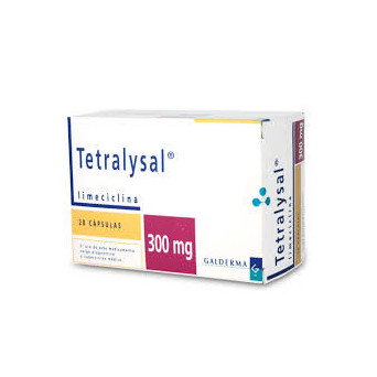 Tetralysal 300 mg. 28 capsulas