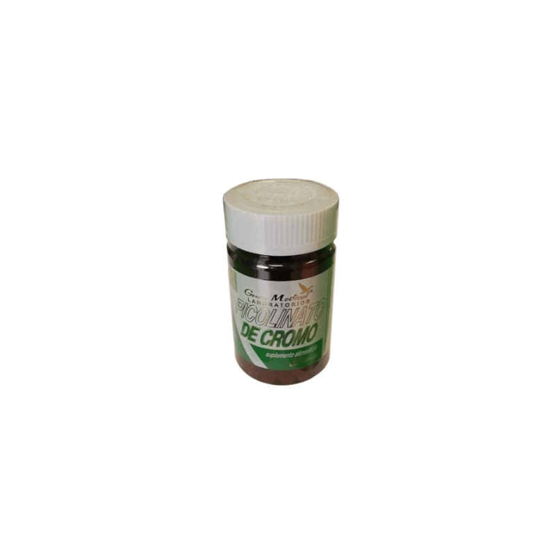 Picolinato De Cromo 200 Mcg 30 Capsulas Green Medical