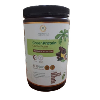 Green Protein Cacao Power 600 gr Aquasolar