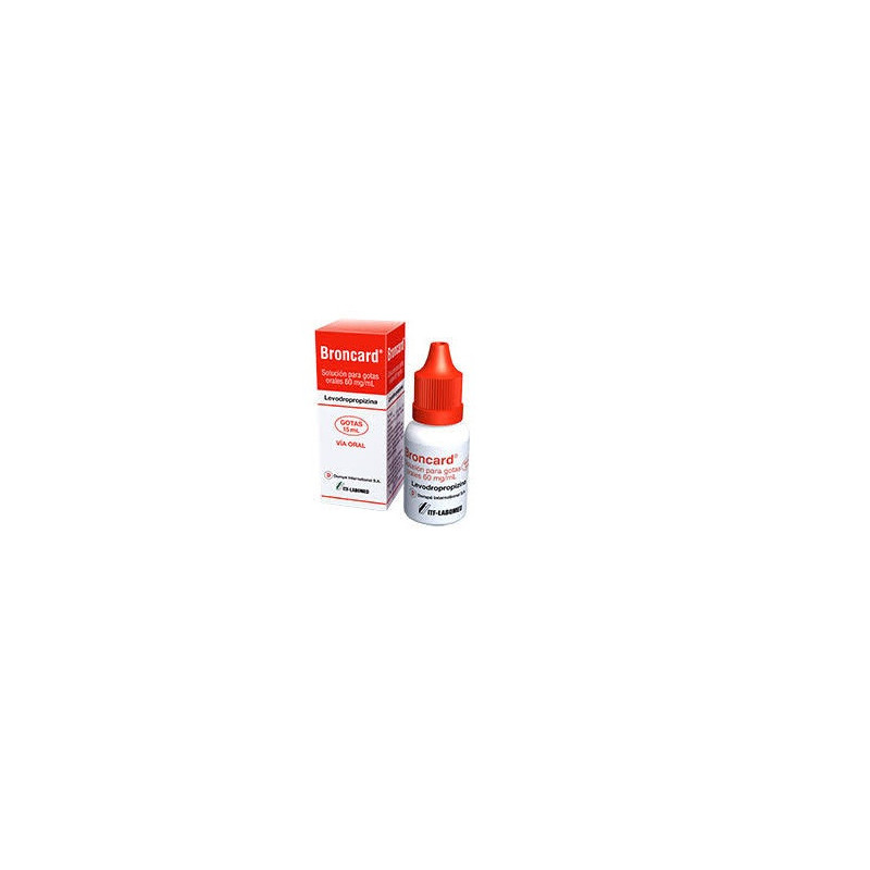 Broncard Gotas 60 mg/ml x 15 ml
